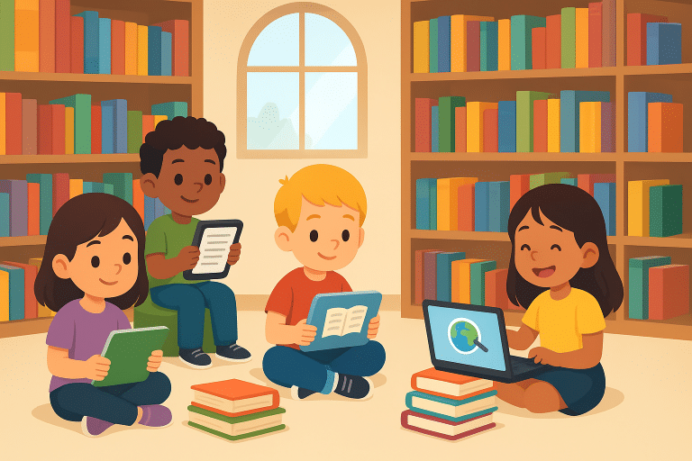 Digital Library for Elementary School: A Modern Gateway to Learning