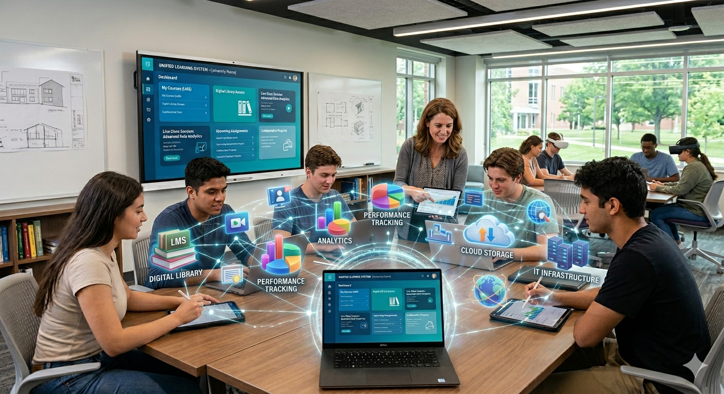 Digital Library vs LMS vs Unified Learning