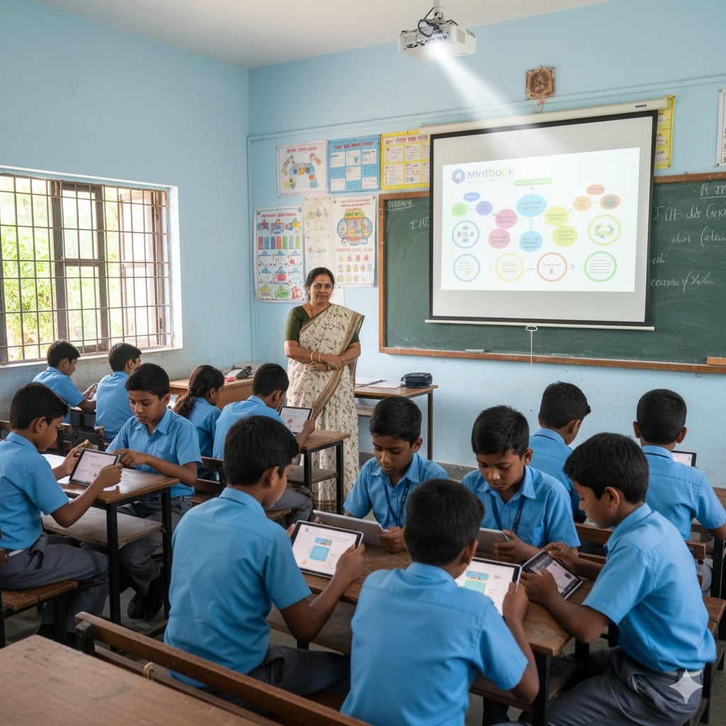 Digital Library – Bridging the Digital Divide in PM SHRI School Classrooms