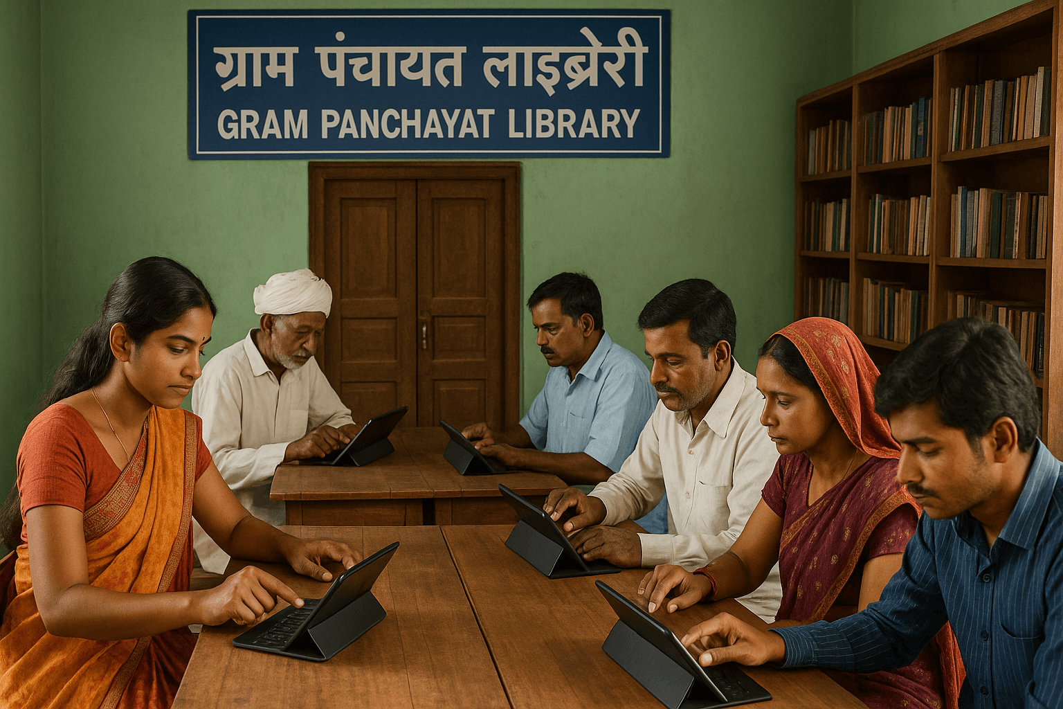 Gram Panchayat Digital Library