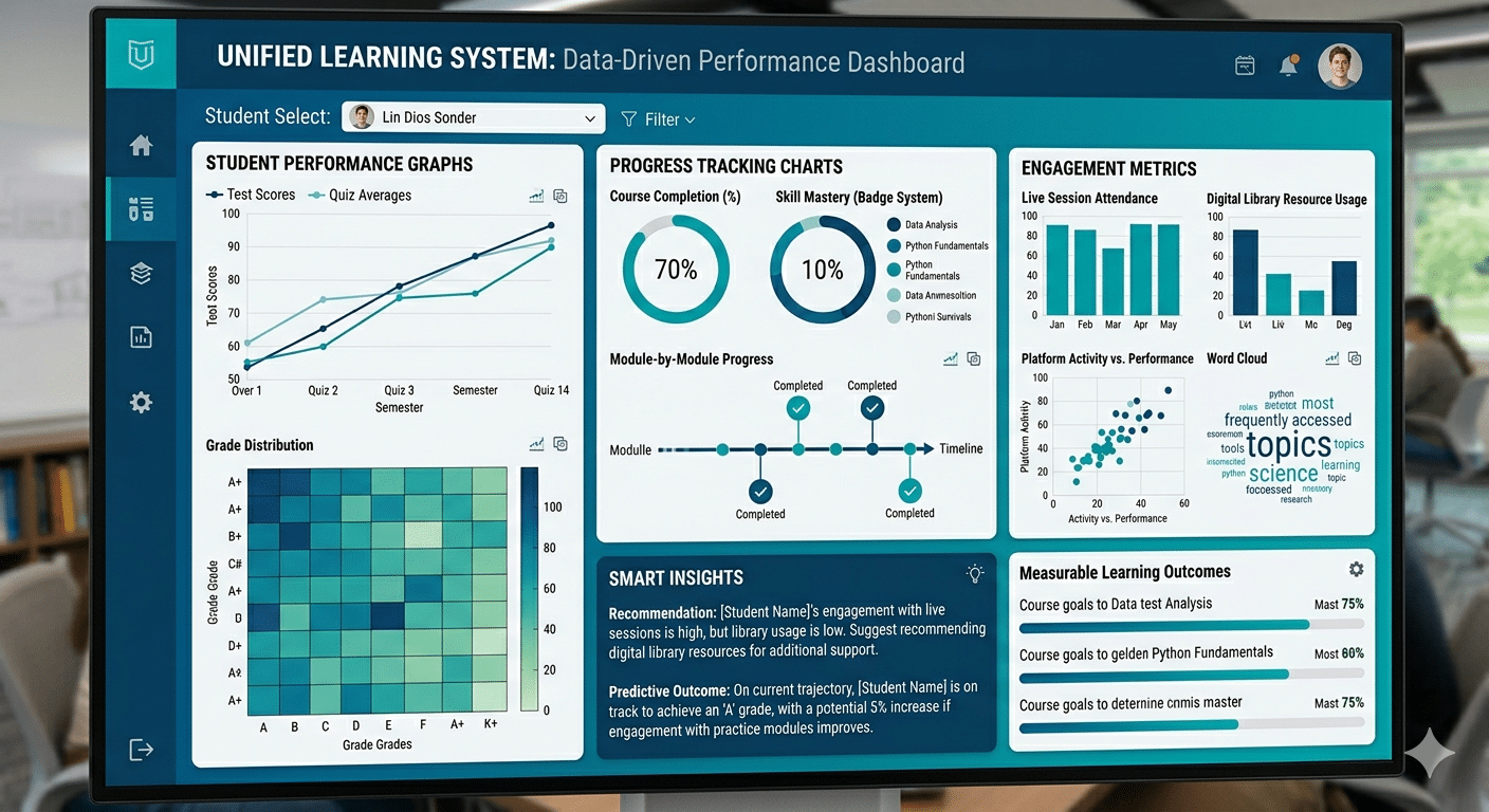 Unified Learning System Dashboard